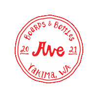 Natural Wine Sticker by Apple Valley Emporium