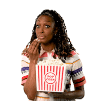 Franchesca Ramsey Popcorn Sticker by chescaleigh