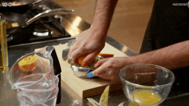 Orange Juice Australia GIF by MasterChefAU