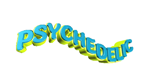 giphytext giphyupload text psychedelic wordart Sticker