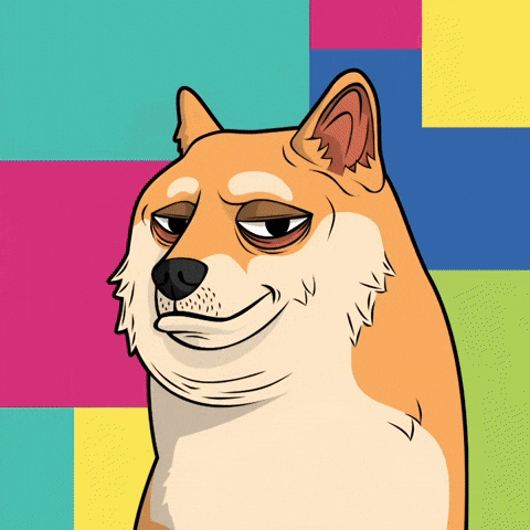 Shiba Inu Illustration GIF by Doge Pound