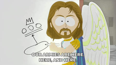 michael the archangel angel GIF by South Park 