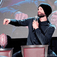 Jared Padalecki Middle Finger GIF