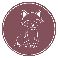 Happy Fox Sticker by Littlefoxx Store