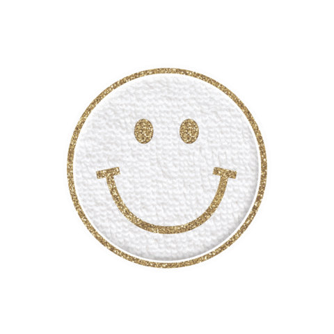 Smiley Face Gold Sticker by Schoolgirl Style Classroom Decor