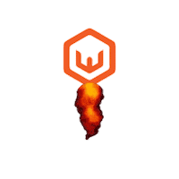 WebturesUK rocket roket webtures roketle Sticker