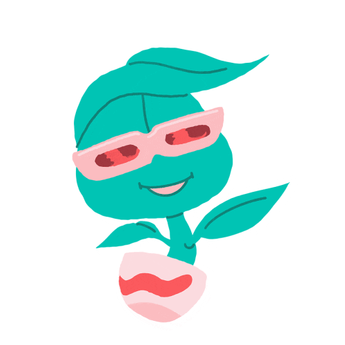 FreshOrganicMotion giphyupload smile cool green Sticker