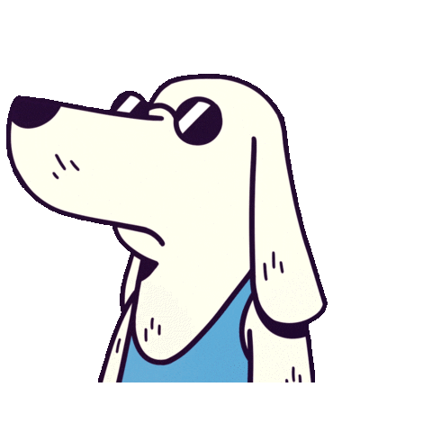 dog party Sticker by Bakermat