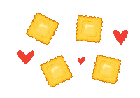 Italian Ravioli Sticker by Nuovo Pasta