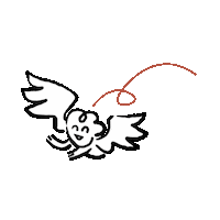 Illustration Angel Sticker by Provincia di Monza e della Brianza