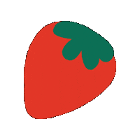ObradorFlorida strawberry frutilla obradorflorida obrador florida Sticker