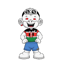 Kenya Sticker by Zhot