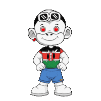 Kenya Smile Safari Sticker by Zhot