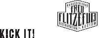 fredxflitzefuss fred handwerk wappen ffff Sticker
