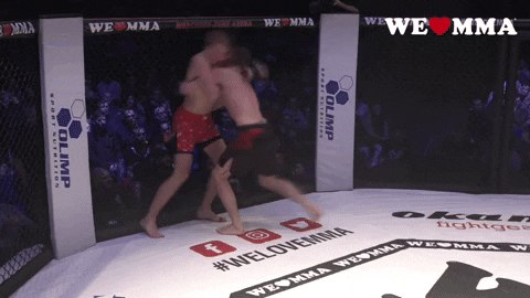 Wrestling Throw GIF by We love MMA