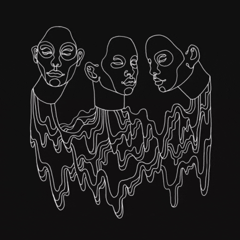 paigestrabala giphyupload face linework paigestrabala GIF