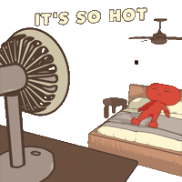 Summer Fan Sticker by LT3 Creations