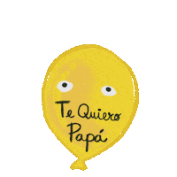 Yellow Balloon Sticker