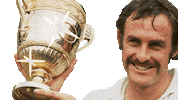 newktennis wimbledon newks john newcombe newks camp Sticker