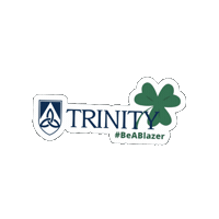 Blazers Shamrock Sticker by trinityhs