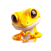 Lagartixa Tixinha Sticker by SóCarrão.com