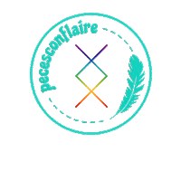 pecesconflaire smile hola handmade good vibes Sticker