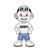 Happy Baby Sticker by Zhot