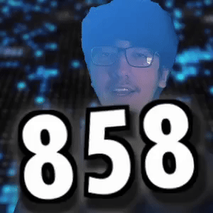 858
