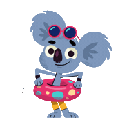 campingssandaya camping vacances mascotte loisirs Sticker
