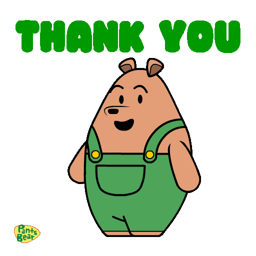 Thanks Thank You Sticker