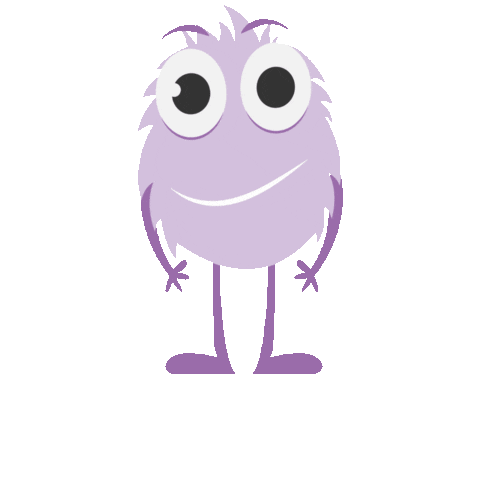 coordea happy yay jump purple Sticker