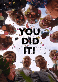 Congratulations Celebrate GIF by Nottingham Roller Derby