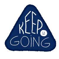 mackotamago wink motivation keep going keepgoing Sticker