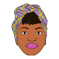 Design Hair Sticker by Kaye Rishad