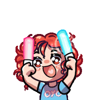 Fun Girl Sticker