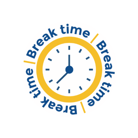 IdiomasGC giphygifmaker school clock learn Sticker