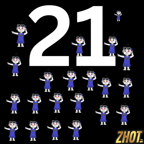 Twenty-One Veintiuno GIF by Zhotcita