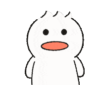 oyeruru happy duck ya ohyeah Sticker