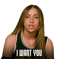 I Want You Yes Sticker by Tate McRae