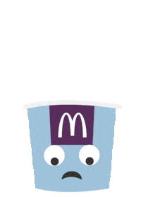 surprised ice cream Sticker by McDonald's Belgium