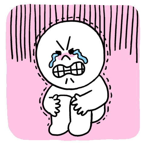 Sad Moon GIF by LINE FRIENDS