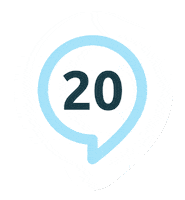 Jubileum Sticker by Link in de Kabel