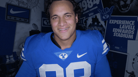 Byu Football No GIF by BYU Cougars