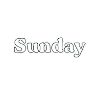 Happy Black And White Sticker