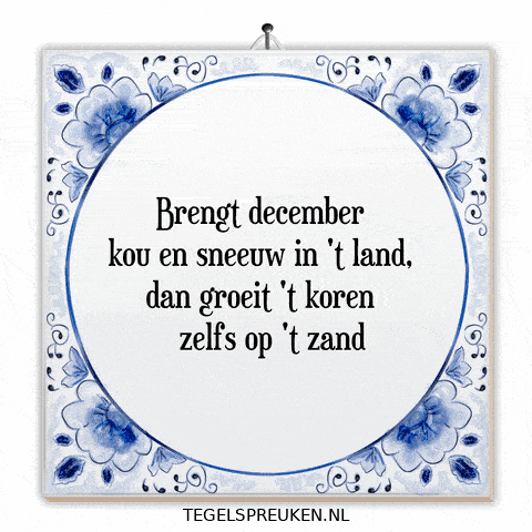 Winter December GIF by Tegelspreuken.nl