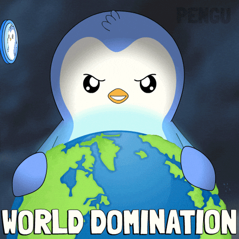 Revolve World Domination GIF by Pudgy Penguins