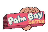 palmbayskates logo pbs pbslogo palmbayskates Sticker