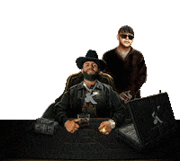 Gerardo Ortiz Alfredo Sticker by Downtown Artist & Label Services