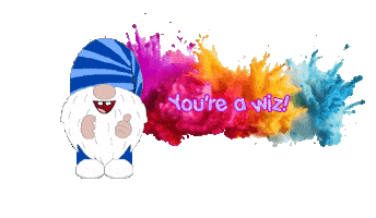 Gnome Words Of Encouragement Sticker