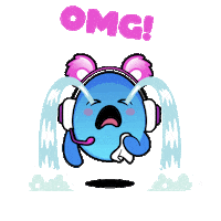 Cry Omg Sticker by The Grapes